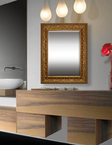 Eleganza - Traditional-style custom mirror framing from FrameStoreDirect takes inspiration from the 18th and 19th centuries. The rich woods and ornate designs used in our mirrors make the ideal accessories for living rooms, dens, library's and bathrooms.