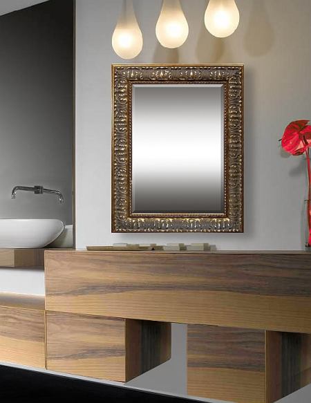 Antiqua - Traditional-style custom mirrors for living rooms from FrameStoreDirect takes inspiration from the 18th and 19th centuries. The rich woods and ornate designs used in our living room mirrors make the ideal accessories for living rooms, dens, libraries and bathrooms.