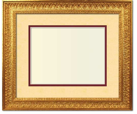 The Monet IV - Regular Plexi - The traditional-style picture framing from FrameStore Direct takes inspiration from the 18th and 19th centuries. The rich woods and fabrics used in our picture frames evoke feelings of class, calm, and comfort perfectly enhancing your formal dining room, living room or den.