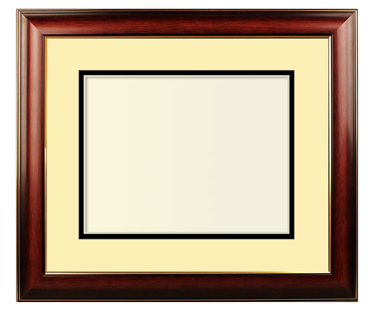 The Stella III - Regular Plexi - The traditional-style picture framing from FrameStore Direct takes inspiration from the 18th and 19th centuries. The rich woods and fabrics used in our picture frames evoke feelings of class, calm, and comfort perfectly enhancing your formal dining room, living room or den.