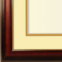 The Stella IV - UV Plexi - The traditional-style picture framing from FrameStore Direct takes inspiration from the 18th and 19th centuries. The rich woods and fabrics used in our picture frames evoke feelings of class, calm, and comfort perfectly enhancing your formal dining room, living room or den.